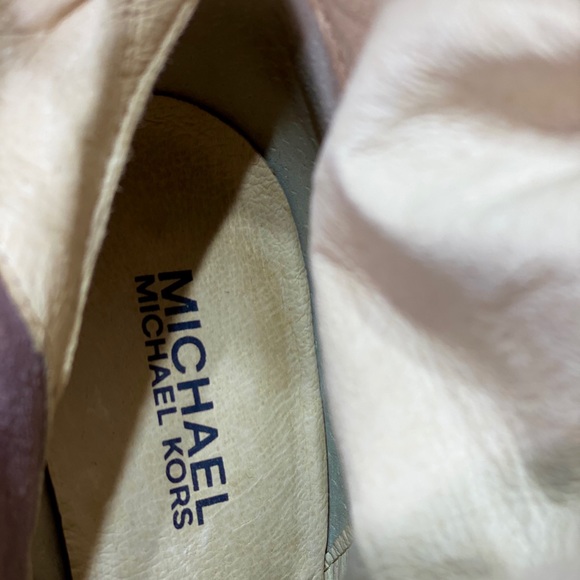 MICHAEL KORS 'Webster' Brown Scrunch Napa Leather - Picture 13 of 15